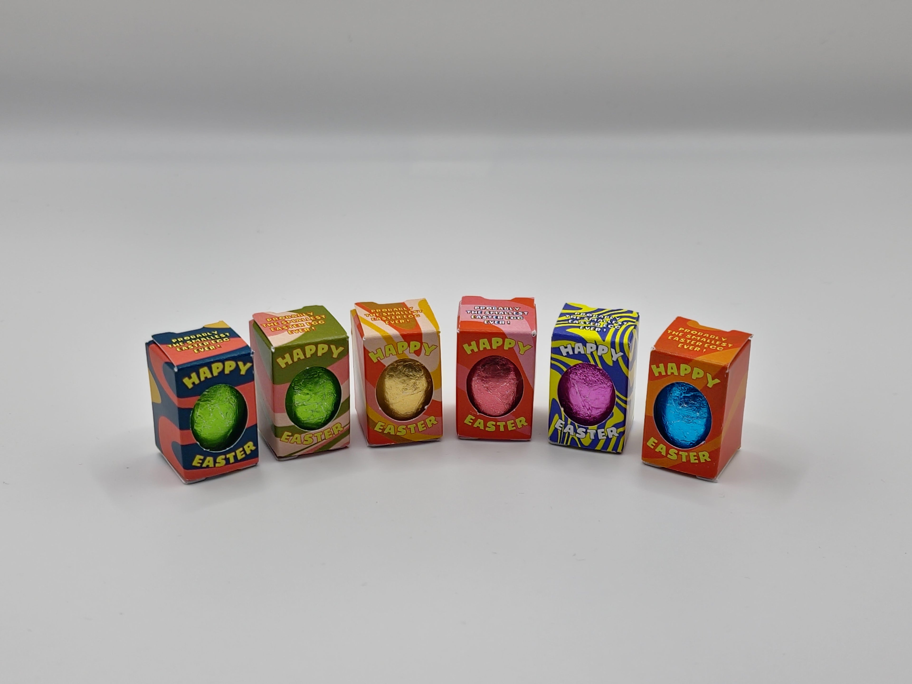 The Smallest Easter Eggs Ever Probably - Solid Chocolate Easter Eggs in a box, Ideal Gift for Easter Egg Hunt - Mini Easter Eggs