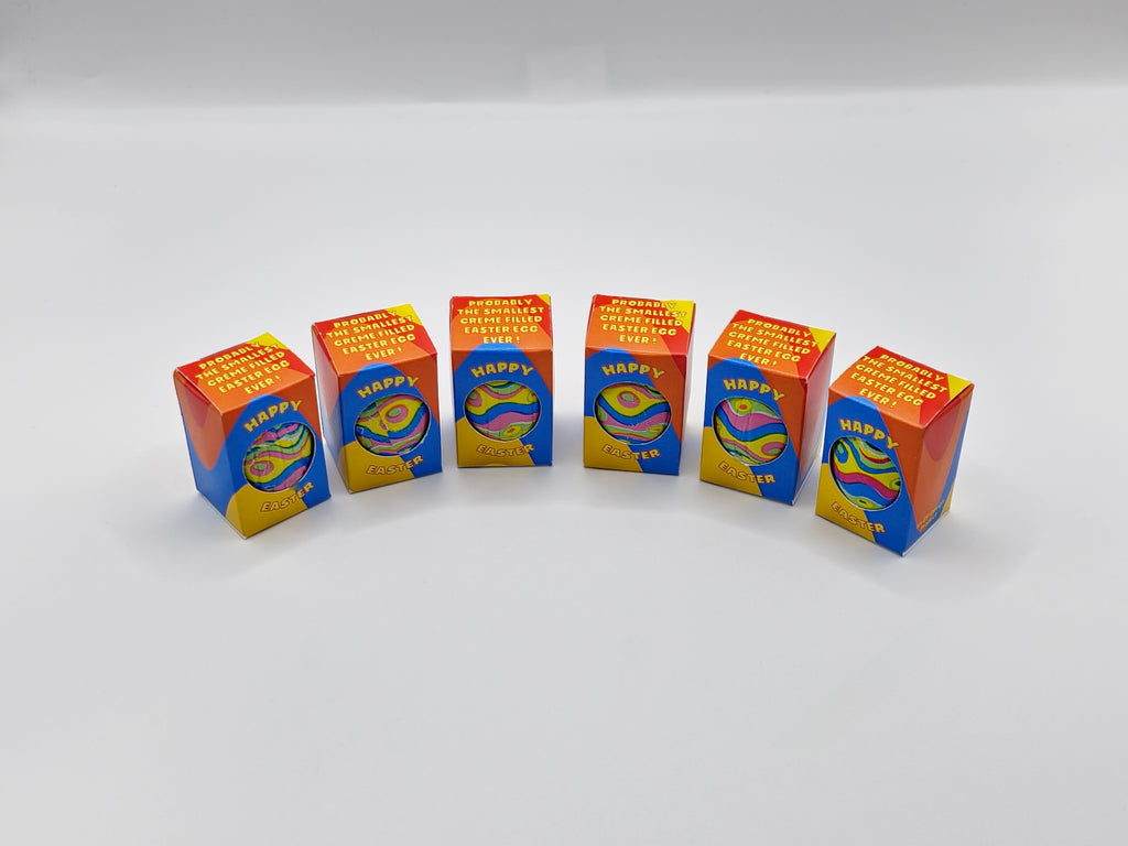 Crème-Filled Easter Eggs in a Box | Probably the World’s Smallest - Perfect Gift for Easter Egg Hunt
