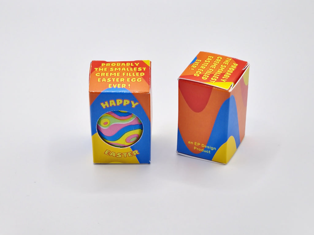 Crème-Filled Easter Eggs in a Box | Probably the World’s Smallest - Perfect Gift for Easter Egg Hunt