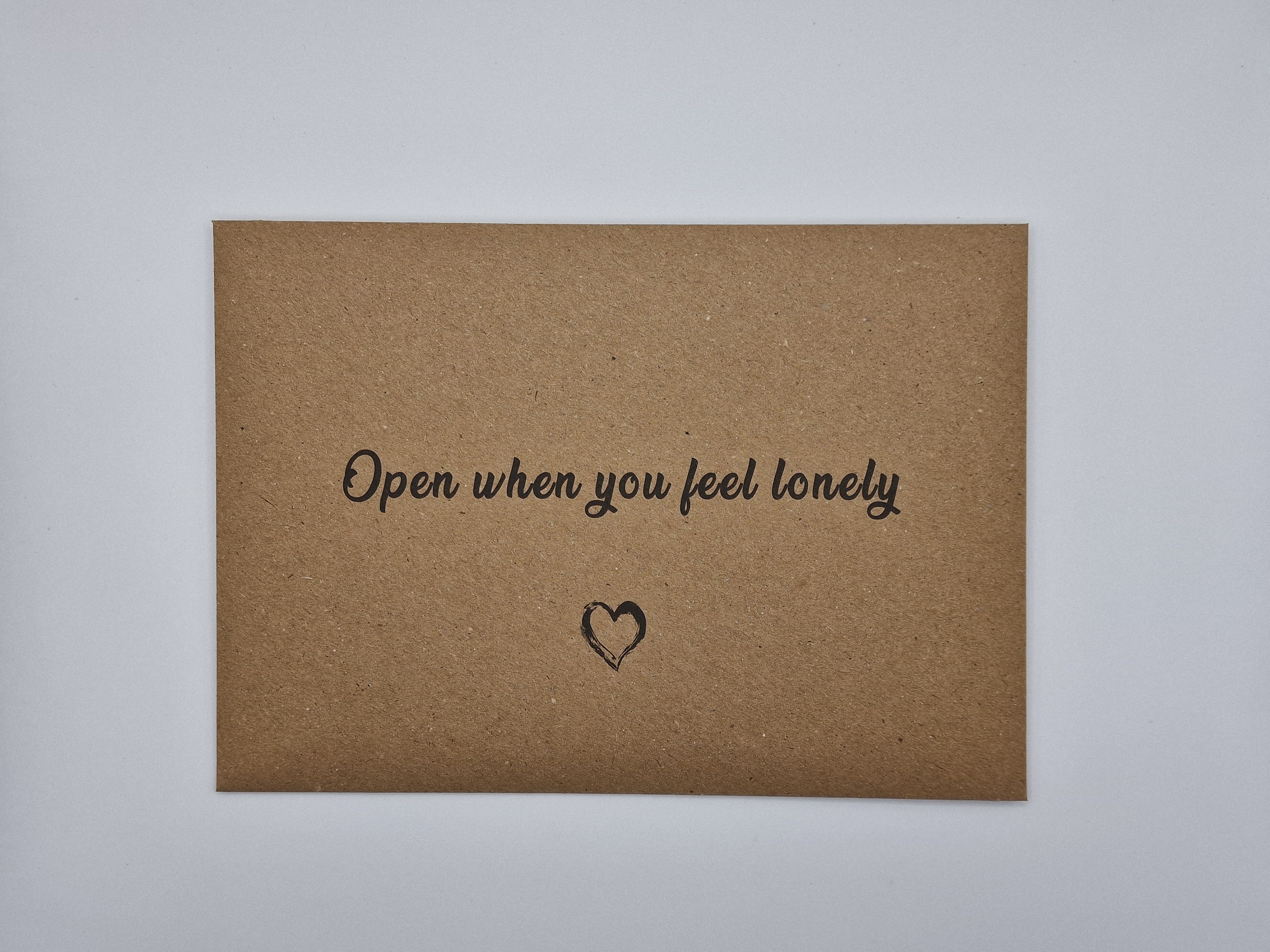Personalised Luxury Open When Envelopes | Long Distance Relationship Gift | Valentines Gift for Him Her | Date Night Idea