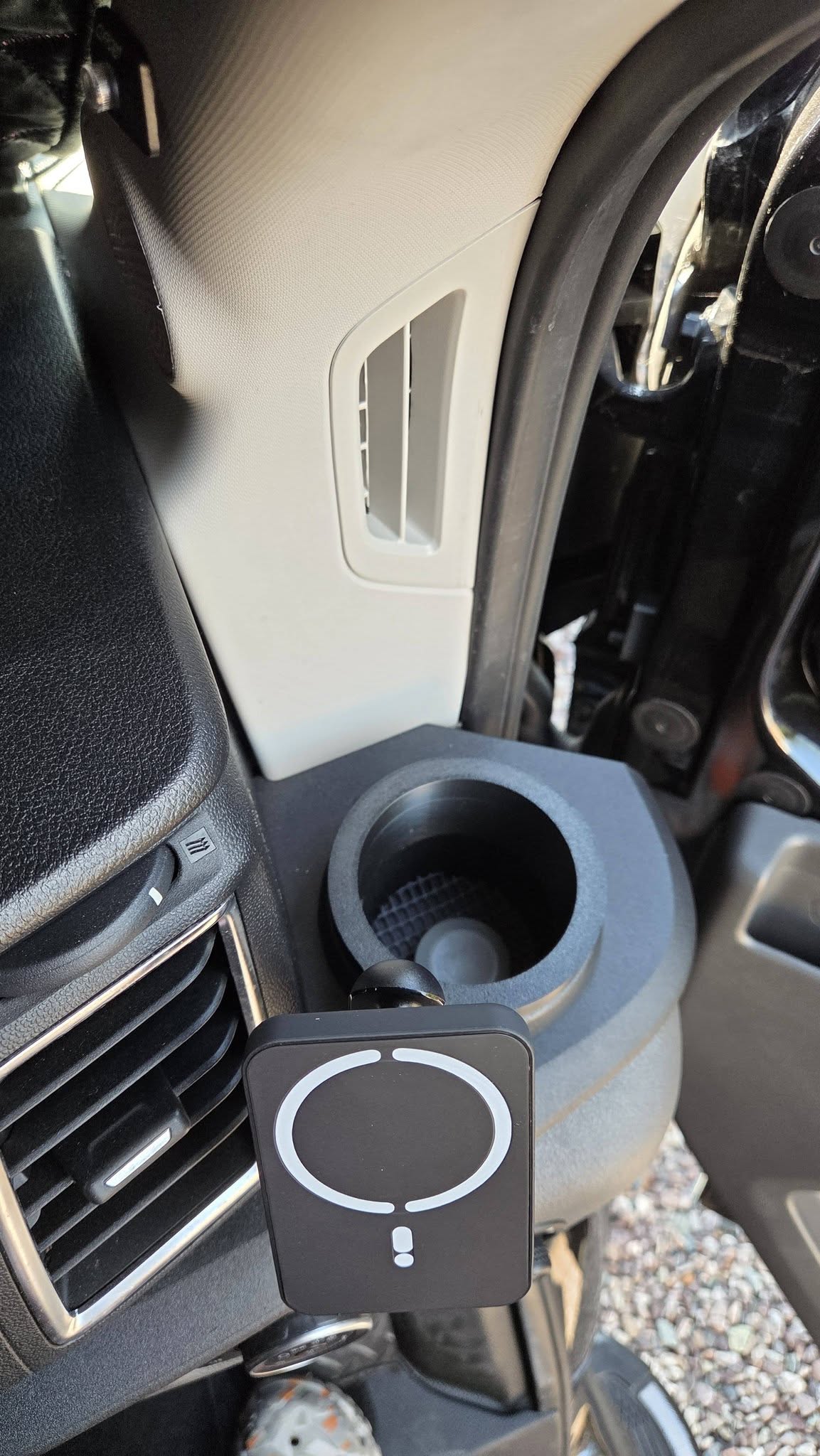 Ford Transit MK8 (2019-onwards) Cup Holder Phone Mount