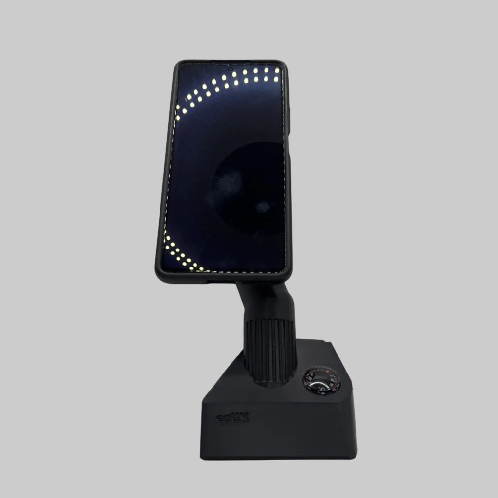 Phone on mount