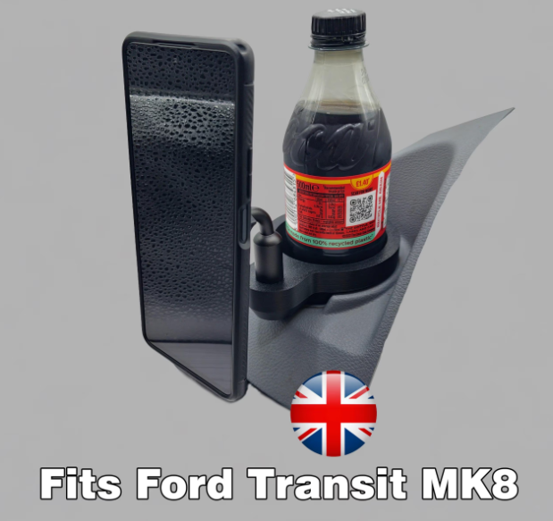 Aluminium Magnetic Phone Holder Mount for Ford Transit MK8