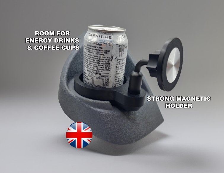Aluminium Magnetic Phone Holder Mount for Ford Transit MK8