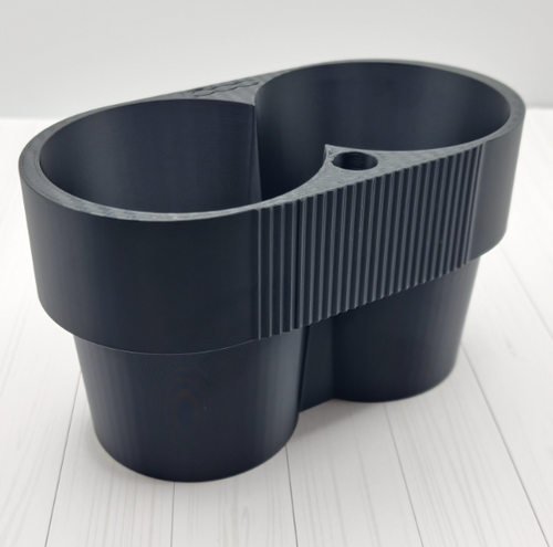 Fiat 500 / Abarth Double Cup Holder Insert (2009–2017)