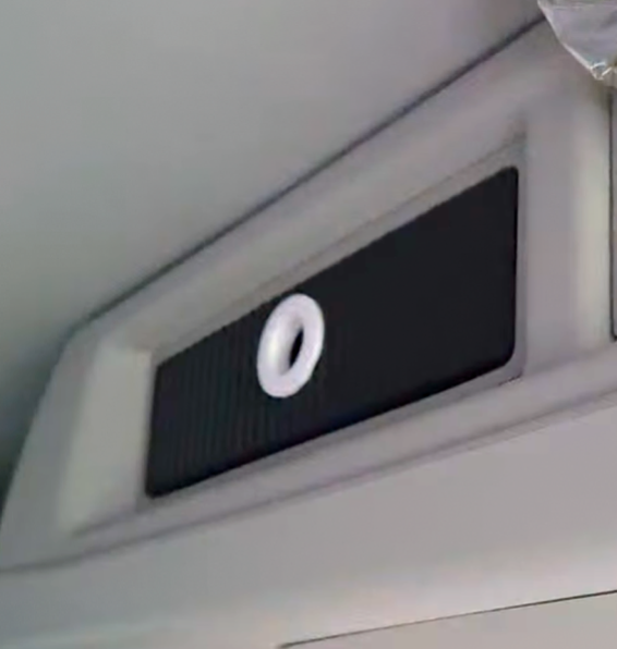 Roof Cubby Hole Tray Storage compatible with Ford Transit MK8 and Transit Custom