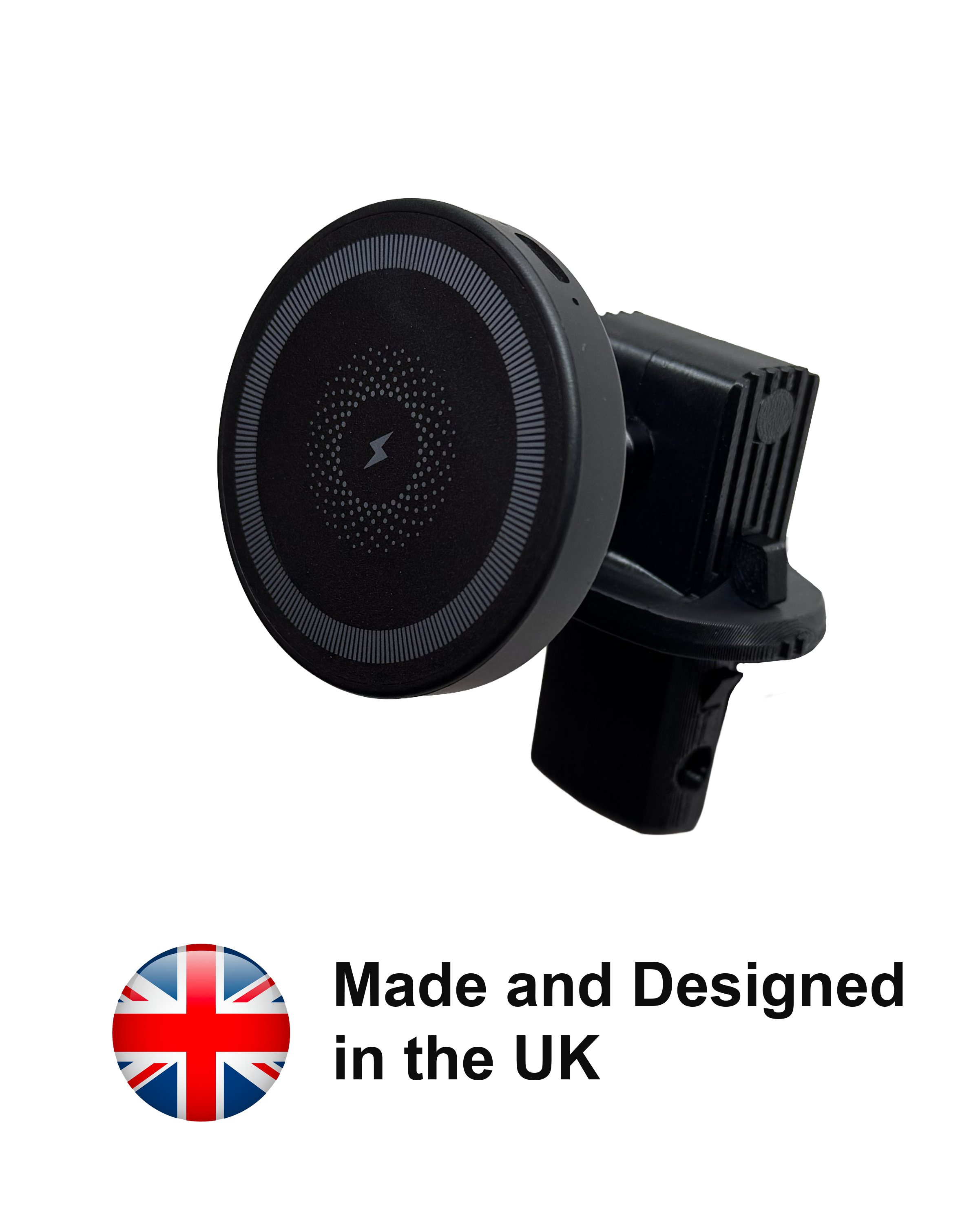 Fiat / Abarth 500 - Wireless Phone Holder Charger 68R Mount - Aluminium Head
