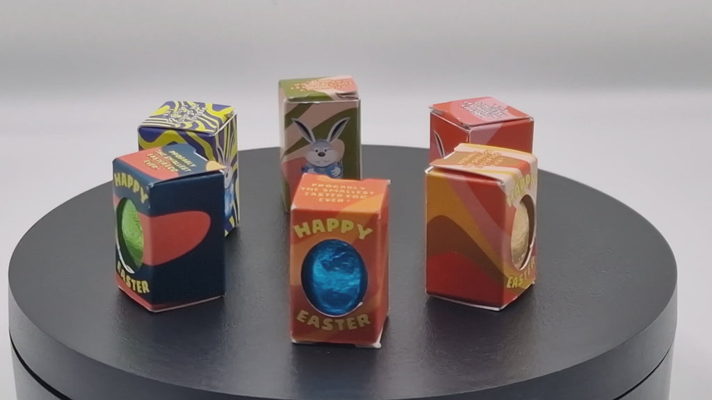 The Smallest Easter Eggs Ever Probably - Solid Chocolate Easter Eggs in a box, Ideal Gift for Easter Egg Hunt - Mini Easter Eggs